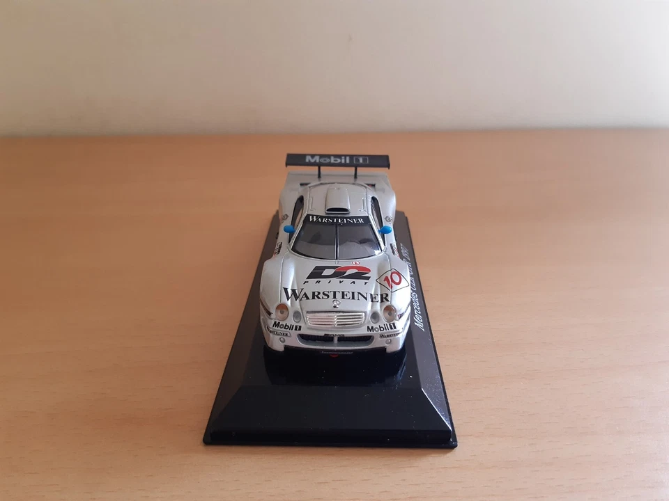 MAISTO 1/43 VOITURE MERCEDES BENZ AMG CLK GTR 1000 KM DE SUZUKA ANNEE 1997 - Photo 2/4