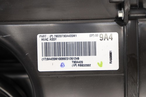 2023- 2025 HONDA PILOT HVAC A/C FRONT HEATER HOUSING BOX CASE W/ BLOWER CASE OEM - Picture 11 of 16