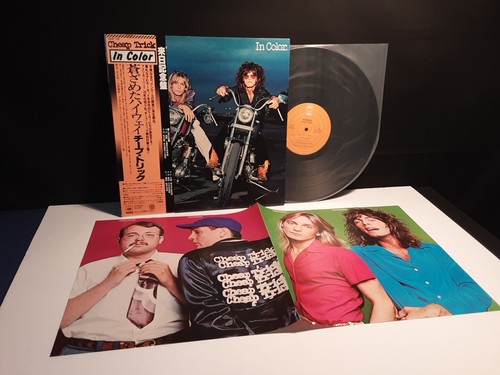 CHEAP TRICK "In Color" Lp Japan-Obi-Vinyl Japanese Epic Tonight Budokan Police - Picture 5 of 14
