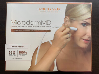 Trophy Skin Microderm MD Professional Grade Home Microdermabrasion System NIB