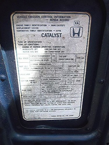 86 87 88 89 ACCORD L. EJE TRASERO PARA FRENO DE TAMBOR COCHE LADO DEL CONDUCTOR 142101 - Imagen 6 de 7