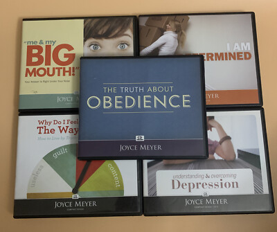Joyce Meyers Devotional CDS  Lot Of 5