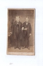 CDV Foto Feine Jungen - um 1870