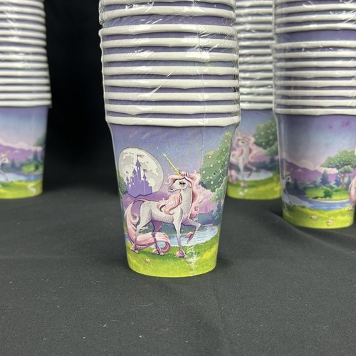 Unicorn Fantasy Hot/Cold Cups Resale Lot 20 8-Count Packages 160 Cups Total NEW - Picture 7 of 8