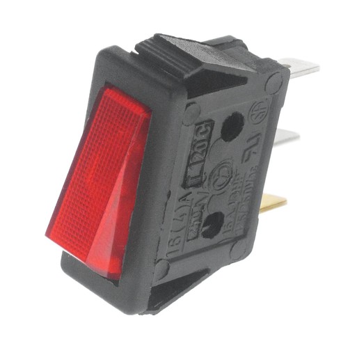RED ROCKER POWER SWITCH 16A FLAKT-WOODS FAN SPEED CONTROLLER ME1.1 ME1.3 ME1.6 - Picture 14 of 15