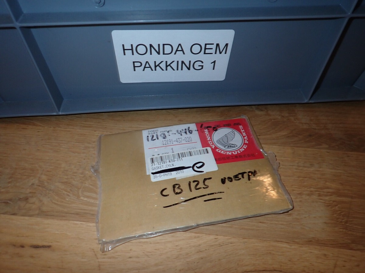 Honda NOS OEM Cylinder Gasket 12191-437-020 (superceded by 12191
