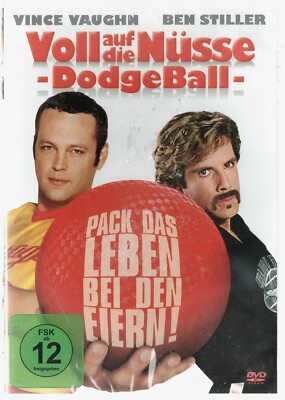 DVD - Voll auf die Nüsse - Dodgeball - Pack das Leben bei den Eiern (2005, DVD)
