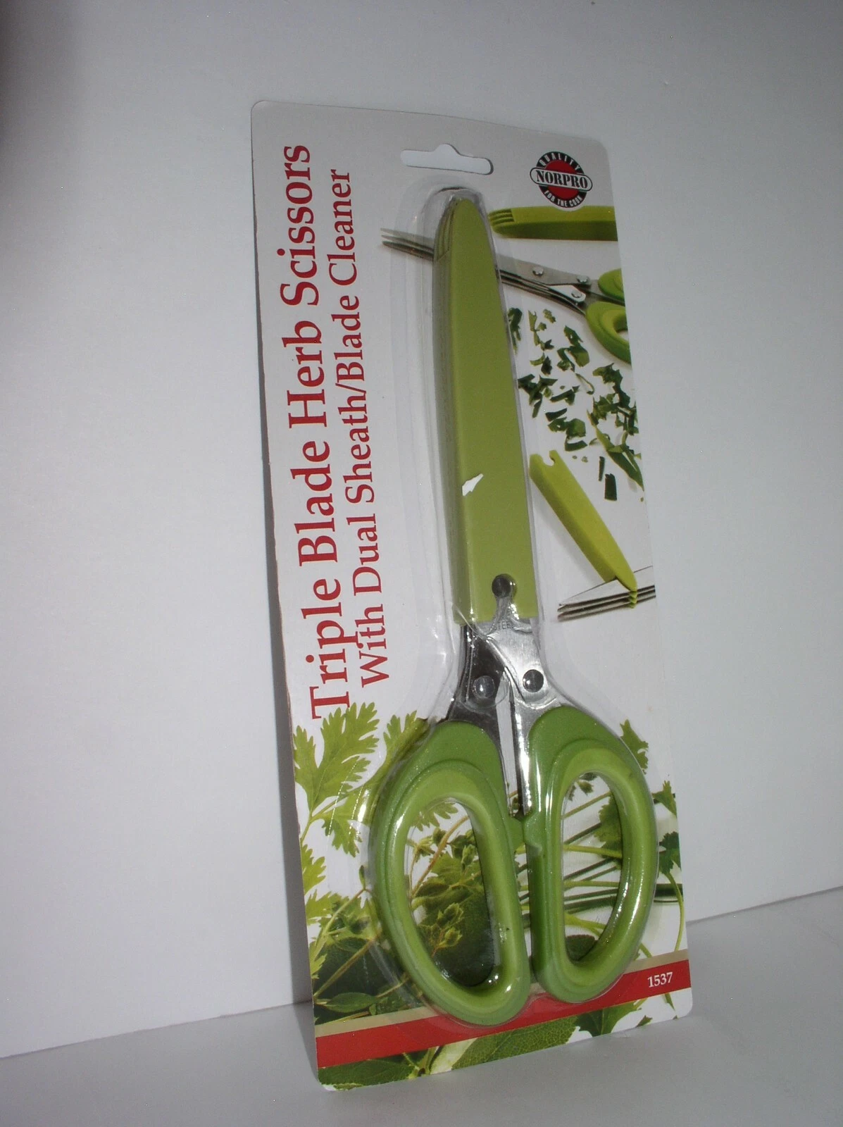 Norpro Triple Blade Herb Scissors - Thumbnail 2