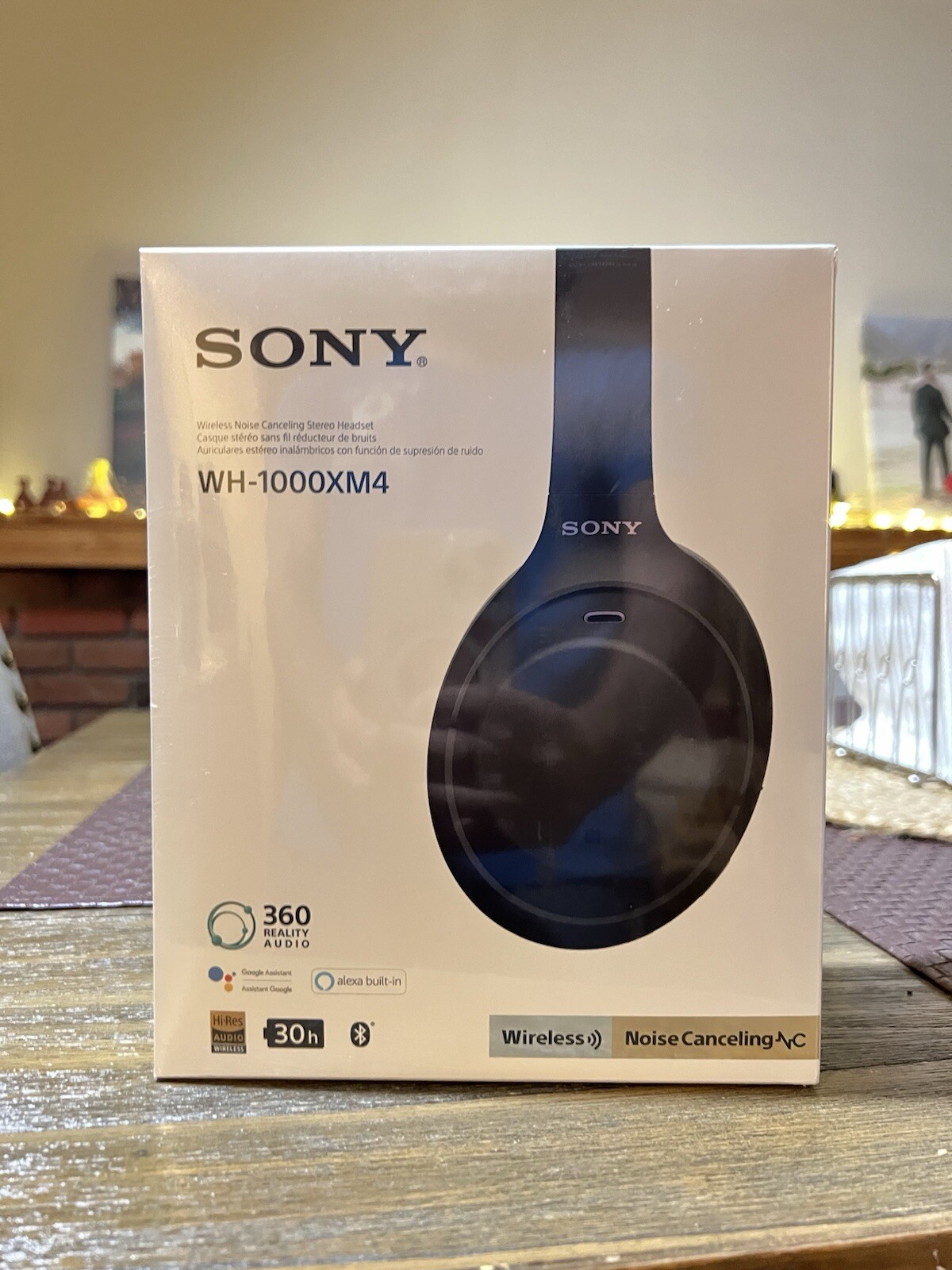 Sony WH-1000XM4 Noise-Canceling Headphones Brand New Sealed Black or White