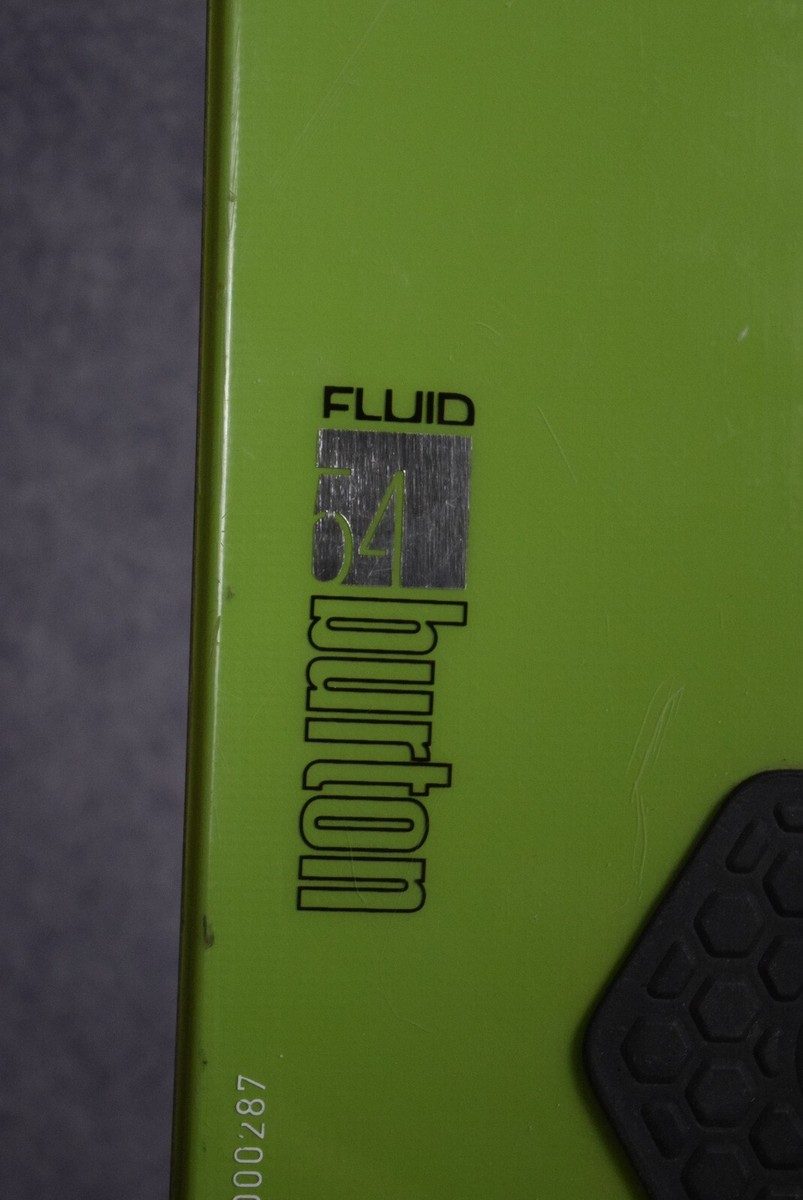 BURTON FLUID SNOWBOARD SIZE 154 CM WITH FLOW LARGE BINDINGS | eBay