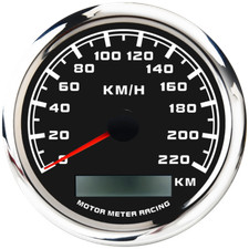 W Pro 85mm Gps Speedometer 220 Kmh Waterproof For Car Marine Boat Truck Harley