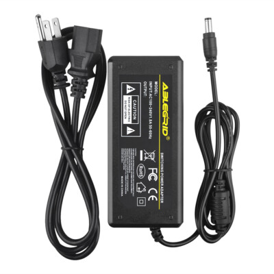 AC Adapter for NETGEAR ProSafe FS108P FS108PNA PoE Switch 48V Power Supply Cord