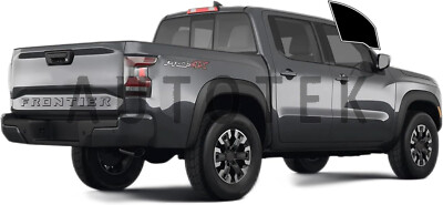 PreCut Film Front Two Door Windows Tint For Nissan Frontier Crew Cab 2022-2025
