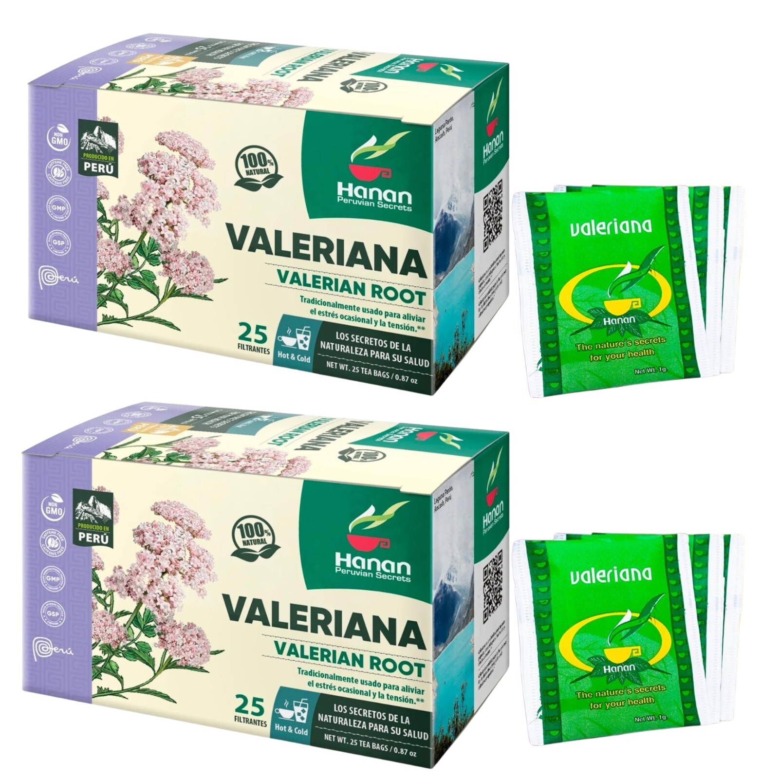 For Better Sleep - 100% Pure Te De Valeriana Herbal Tea -per
