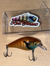 🎣Reel threat custom crank bait Blue Gill🐟