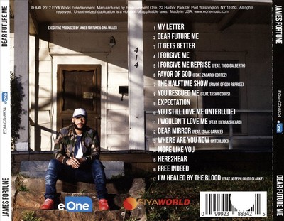 JAMES FORTUNE & FIYA - DEAR FUTURE ME NEW CD