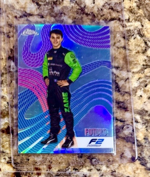 ZANE MALONEY 2024 TOPPS CHROME F1 FUTURO REFRACTOR F2 SHORT PRINT SSP
