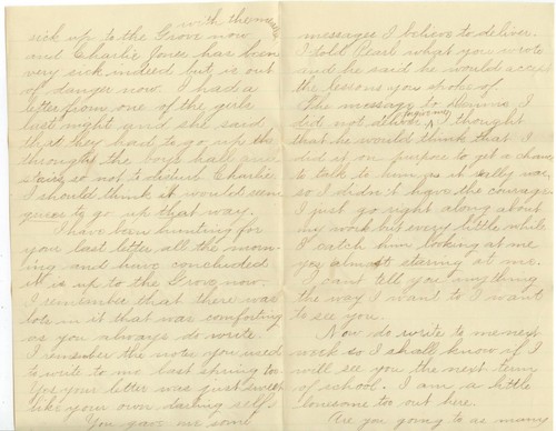 1886 North Vassalboro Maine Winona J. letter to Annie Farrar Lincolnville Center - Picture 2 of 2