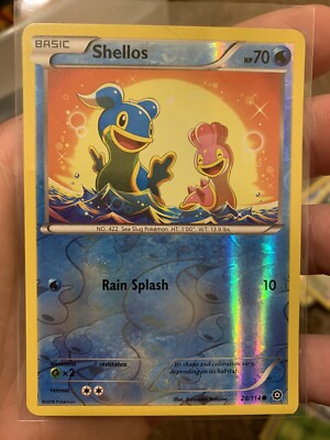 Pokémon TCG Shellos Steam Siege 28/114 Reverse Holo Common | eBay