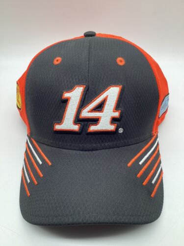 Stewart Haas #14 Tony Stewart Orange/Black Bass Pro Adjustable Hat Baseball Cap