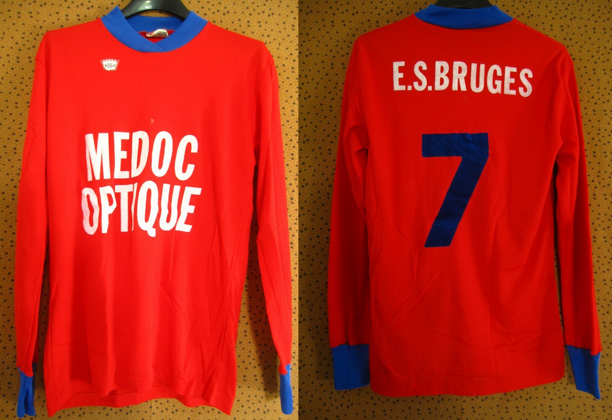 Maillot KOPA HEURTEFEU porté n°8 vintage 80'S Crédit Mutuel Océan coton