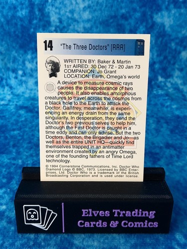 Doctor Who Series One 1 SINGLE Non-Sport Trading Card by Cornerstone 1994 - Picture 28 of 208