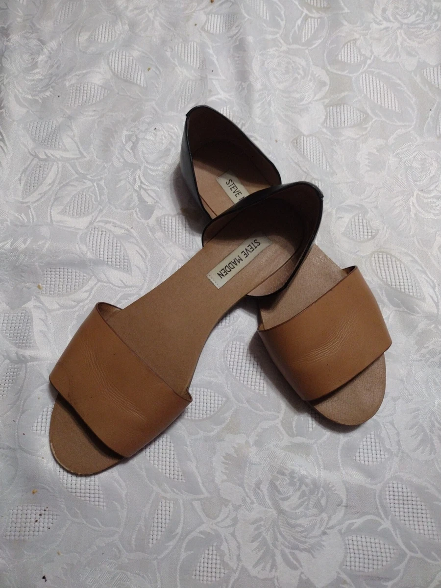 Steve Madden Sidestep Sandal Cut Out Slip On Size 10M
