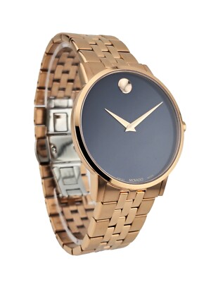 Movado Museum Classic Rose Gold Movado Mens Watch Movado 569002454
