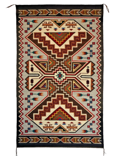 Handwoven Navajo Kilim  Southwestern Style Native American Design Size 8x10 ft - Picture 1 of 1