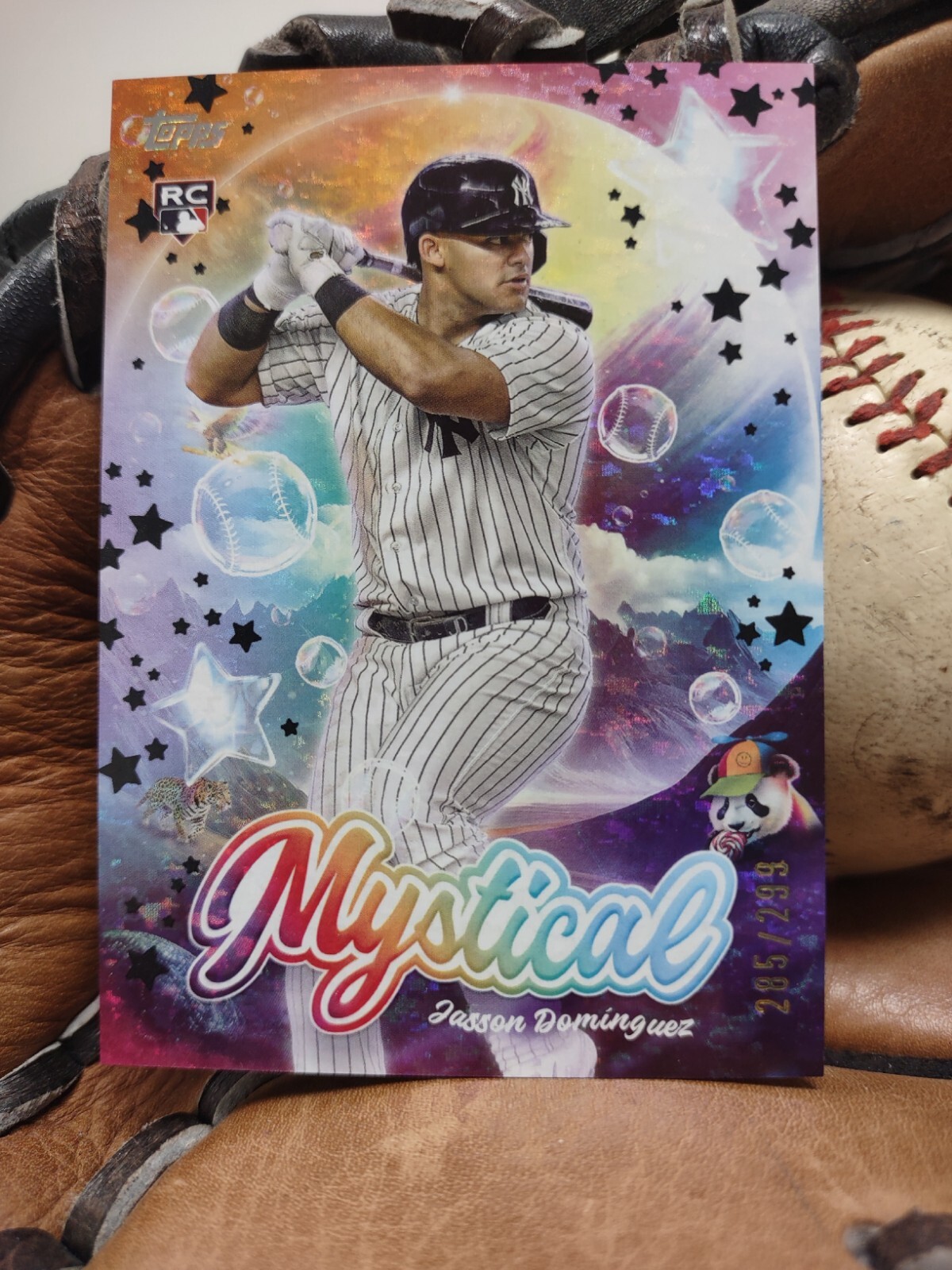 2024 Topps Update Series - Mystical Black #MYS-7 Jasson Dominguez /299 (RC)