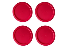 4 Replacement Lids Covers for Pyrex 2-Cup Glass Containers, 5-Inch  7200-PC RED
