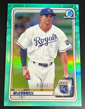 2020 Bowman Chrome Prospects #54 Aqua Refractor Brady McConnell /125 - Royals !