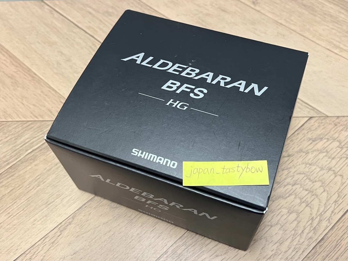 SHIMANO 22ALDEBARAN BFS HG L 左巻 Shimano 22 ALDEBARAN BFS HG RIGHT Baitcasting Fishing Reel