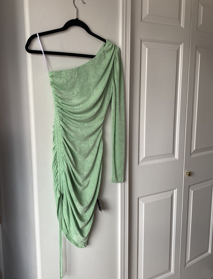 seafoam green mini dress Ariel Mini Dress (Seafoam) – Aspen Lace Boutique main image 1