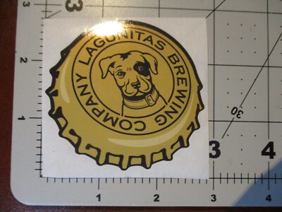 LAGUNITAS BREWING California cap STICKER decal craft beer brewery U