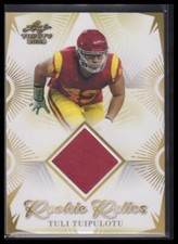 2023 Leaf Trinity (Mega Box) Rookie Relic Gold Tuli Tuipulotu #RR-36