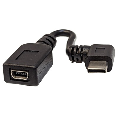 Mini USB Female to USB Type c Male - Convert gl300 Extended Battery to gl320ma