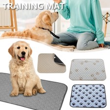 Reusable Pets Pee Pads Mat Washable Puppy House Training Pads 4 Size 4 Colors