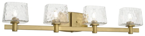 Minka Lavery Drysdale 4 Light Bathroom Vanity, Soft Brass - Picture 1 of 5