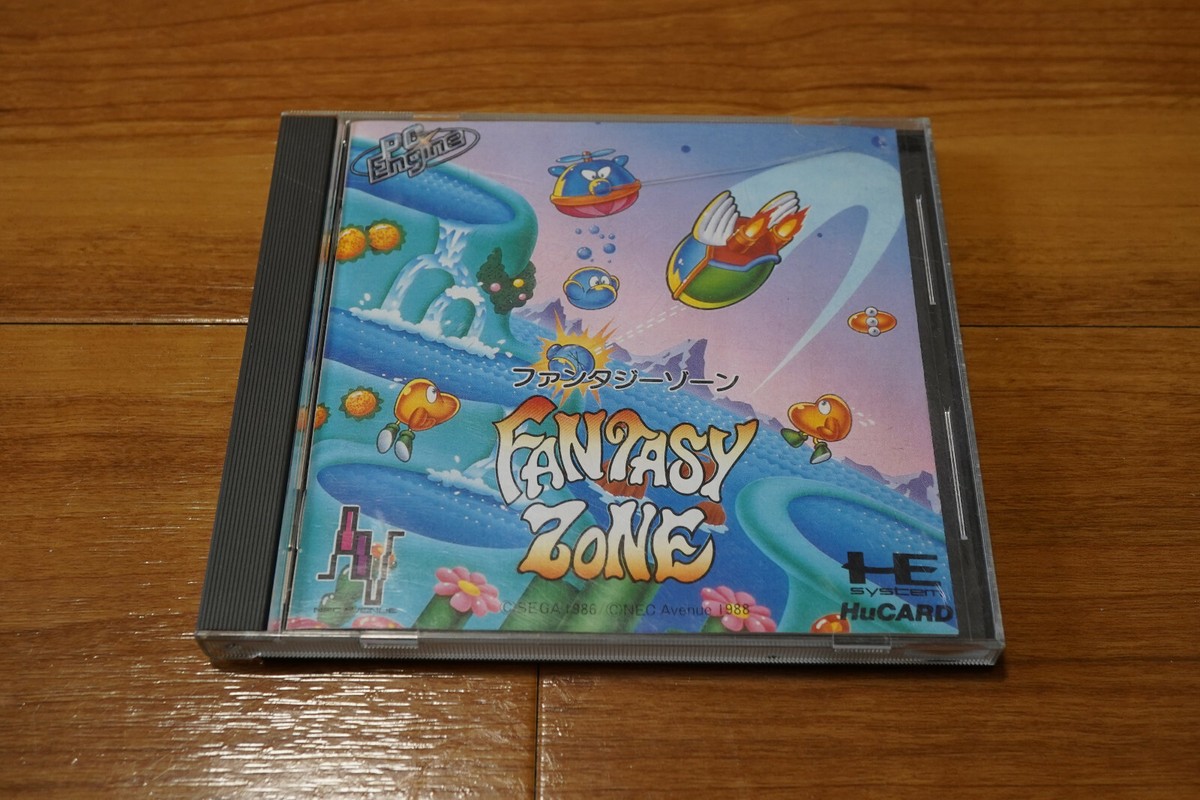 Fantasy Zone Per PC Engine (TurboGrafx-16) - NTSC-J - Completo Di Cartuccia, Custodia E Istruzioni - Usato