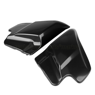 Unpainted Black ABS Side Cover Panel For Harley Street Road Glide
