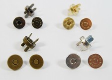 Magnetic Snap Fasteners Closures & Buttons, Purse & Bag, Sewing Leather Findings