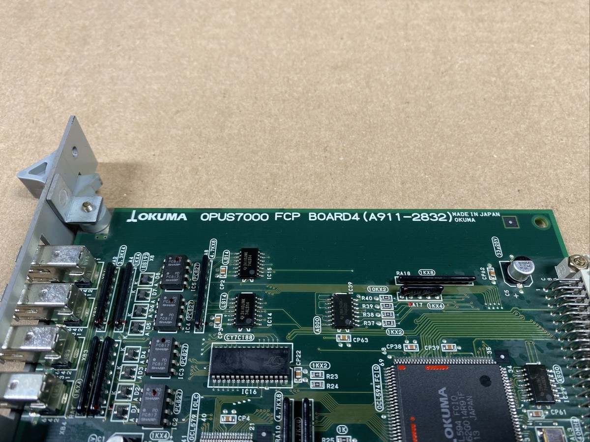 トモページ Okuma A911-2832 Opus7000 FCP Board4 E4809-770-120-B 1911-2832 FAST