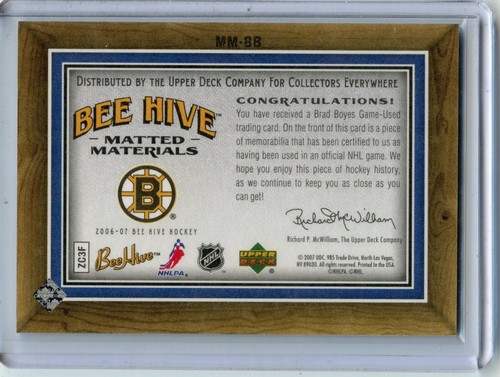 2006-07 Beehive Matted Materials Pick what you need!!!!! - 第 11/13 張圖片