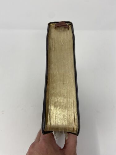 The Open Bible New American Standard Nelson 957BR Indexed Cowhide Leather Read! - Picture 4 of 14