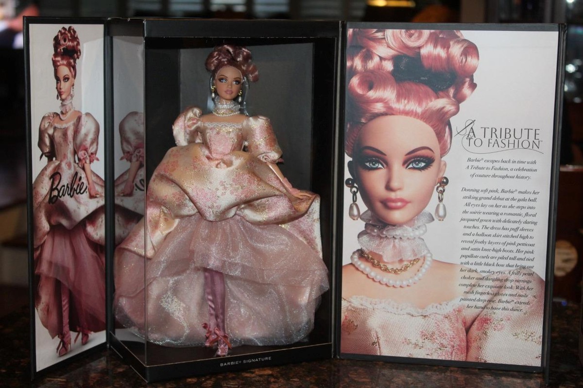 2024 Mattel HRM26 Barbie Signature A Tribute to Fashion Doll 