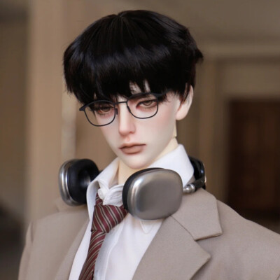 1/3 BJD Doll SD Resin Joint Eyes Face Makeup  Male Handsome Boy Bare Doll Gifts