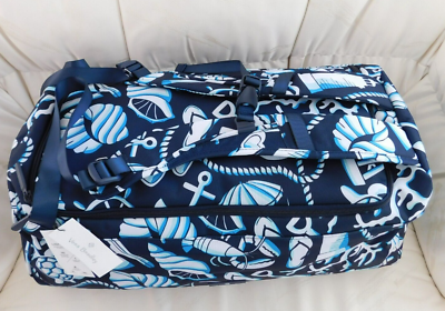 Vera Bradley Lighten Up Large Sporty Backpack Shore Enough NWT VERA BRADLEY Lighten Up XL Travel Backpack Duffel - Shore  main image 2