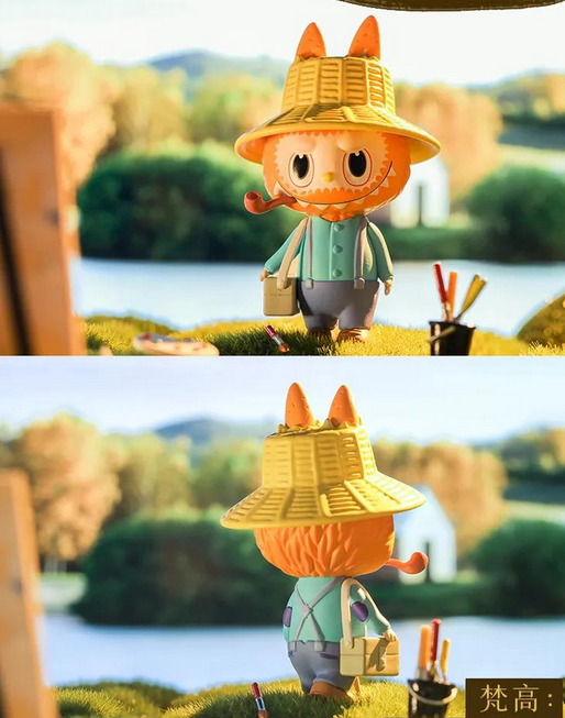 POP MART x HOW2WORK Labubu - The Elf Art Museum Series Mini POP MART x HOW2WORK Labubu - The Elf Art Museum Series Mini
