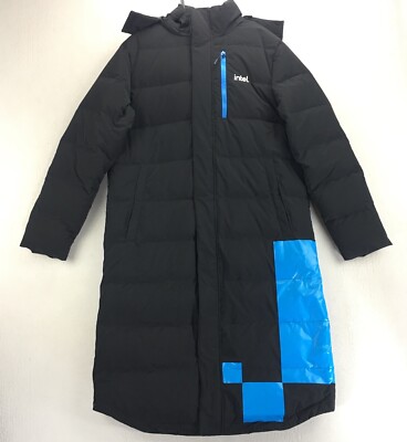 Intel Puffer Bubble Down Coat Preproduction Quilted Size Large Employee